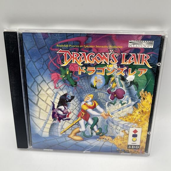 [ 3do ] Dragon's Lair - Don Bluth Animated Adventure - Panasonic Japan